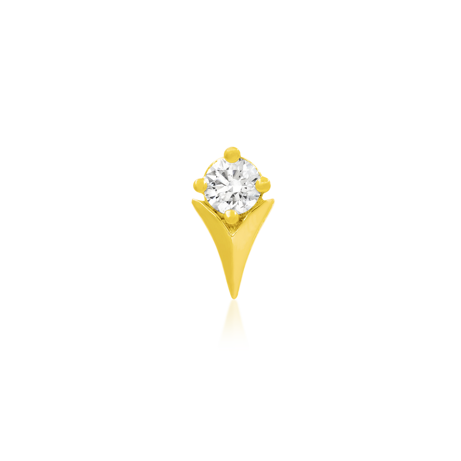 Tulip with Swarovski® Threadless End