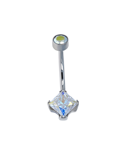 Mini Princess Navel Curve 14G Curved Barbell
