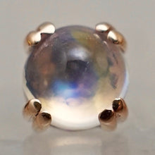 Load image into Gallery viewer, Cab Prong Threadless End (Various Gems)