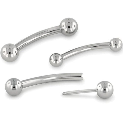 Curved Barbell (Shaft and Ball)