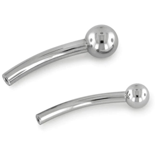 Threadless Curved Barbell (Shaft Only)
