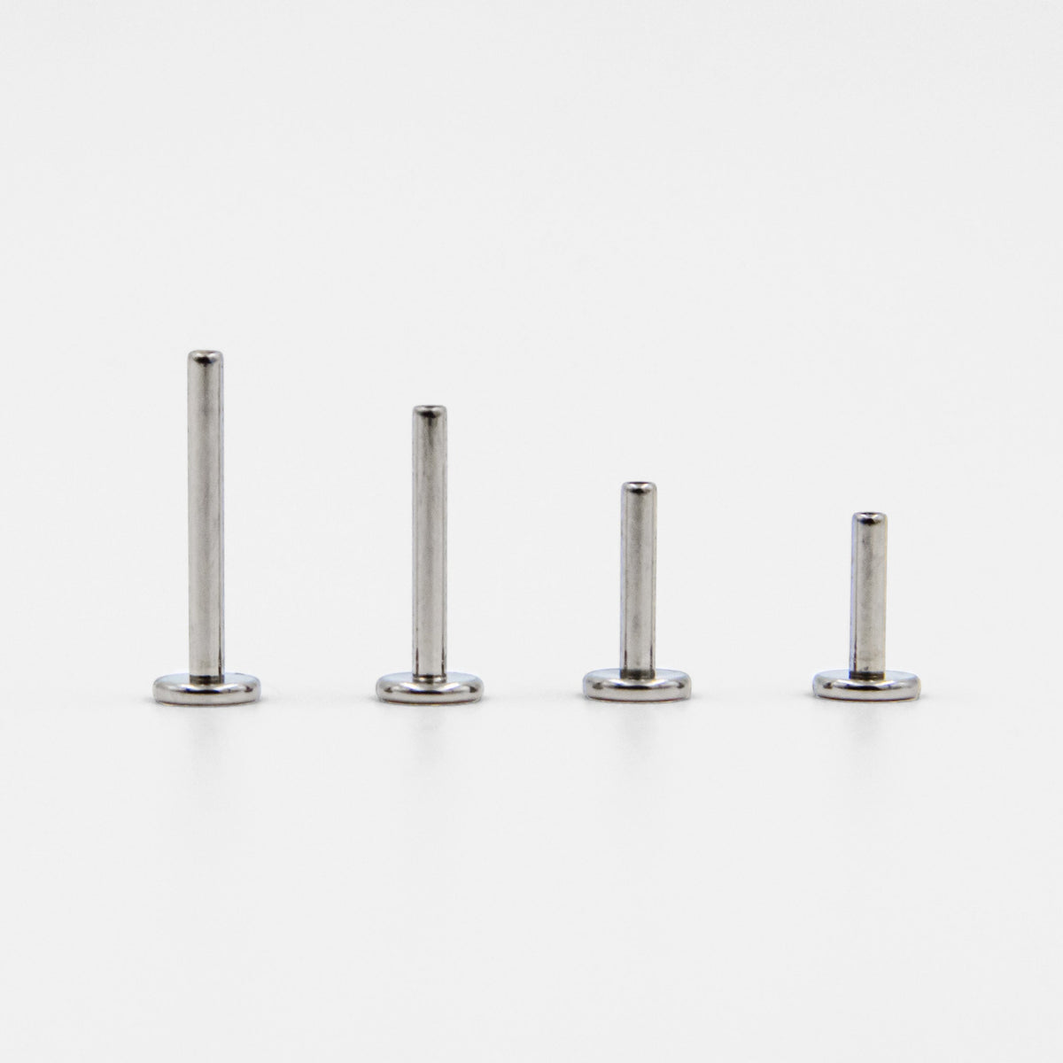 Internally Threaded Titanium Labret Backs – Piercing Day Studio
