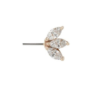 Moet Forward Facing Swarovski® Threadless End