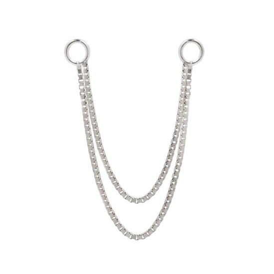Buddha Jewelry Double Box Chain