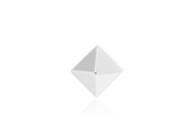 Load image into Gallery viewer, Gold Pyramid Threadless End