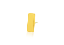 Load image into Gallery viewer, Gold Bar Threadless End