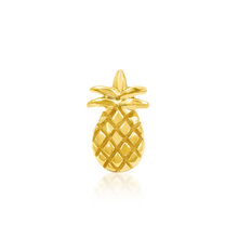 Load image into Gallery viewer, Gold Pineapple Threadless End