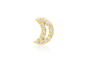 Lunar Swarovski® Threadless End